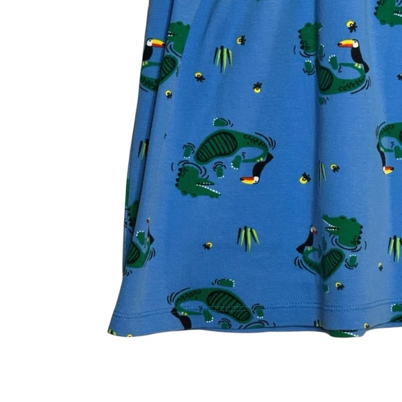 Hanna Andersson Aligator kids Dress SZ. 3T - Picture 5 of 10